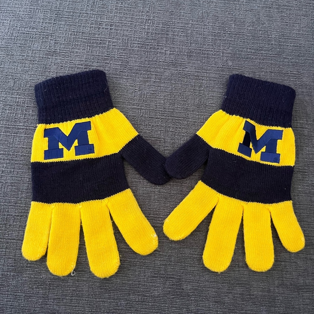 Michigan Wolverines Ruby Gloves